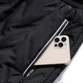 Women’s Quilted Polyester Pants with Sherpa Lining and Zip Pockets